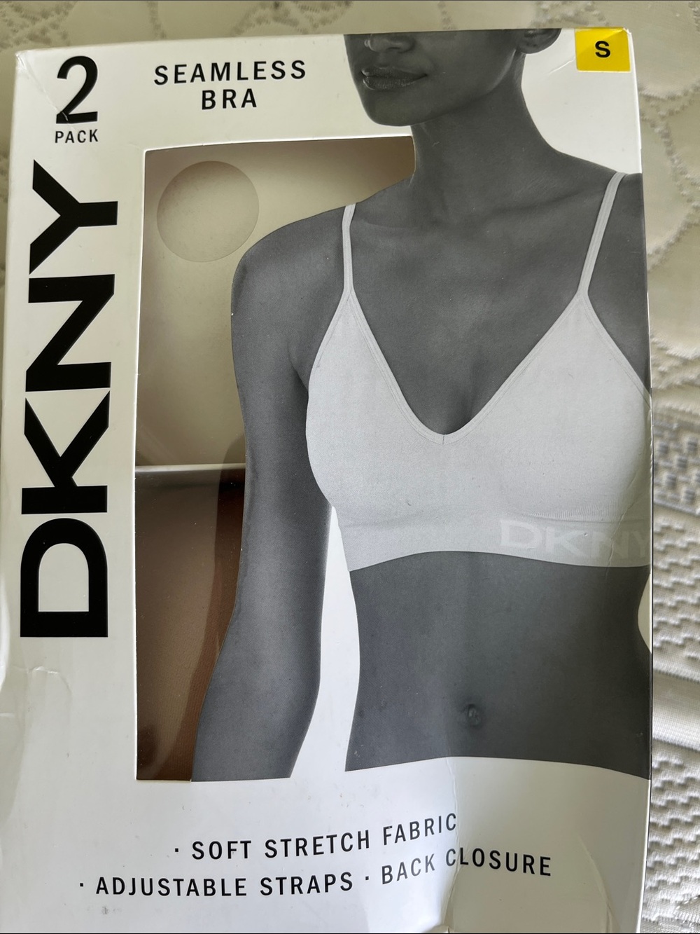 DKNY Seamless Bra - Nude and White (2 Pack)